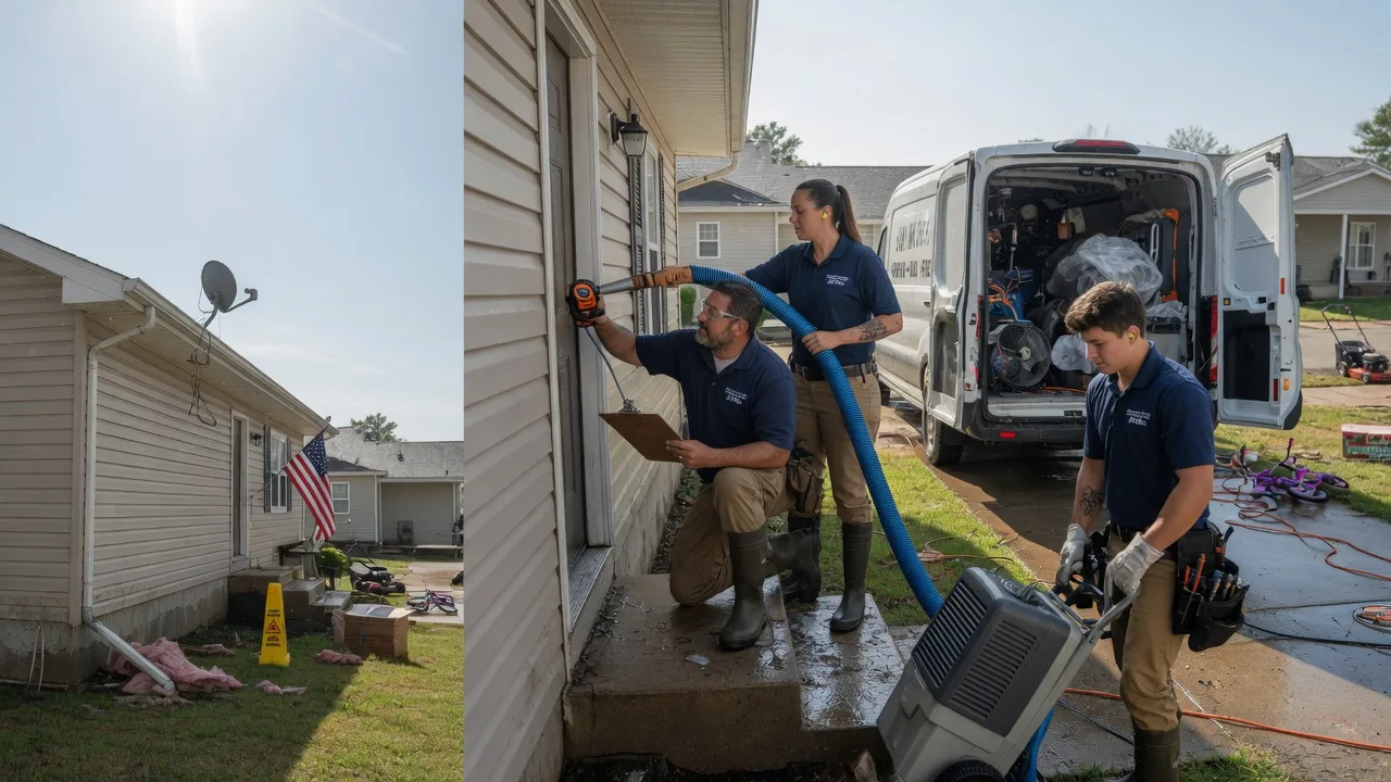Ceiling Water Damage Restoration in Barnum, IA near me